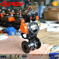 POV made WCB flange connection pneumatic ball valve PN1.6-4.0MPa